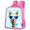 Allard Alpaca Kinderrugzak - Roze middel -schuin