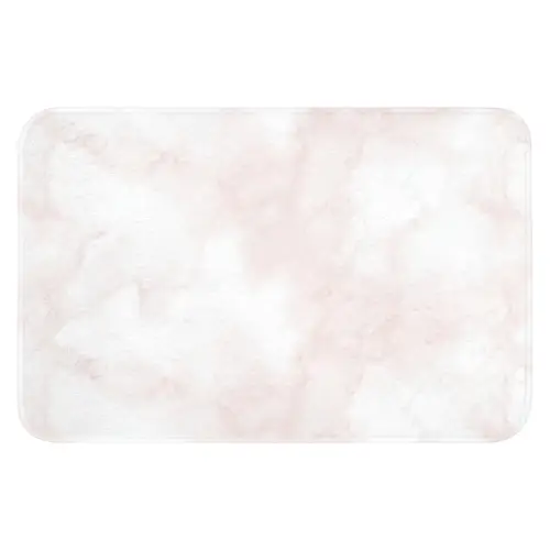 Wolkenstructuur - Roze - Marmer Badmat klein 997 -3d