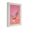 Disco - Peper - Roze PET vilt klein -3d