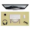 Illustratie - Bord - Bestek - Beige Muismat XXL klein -3d