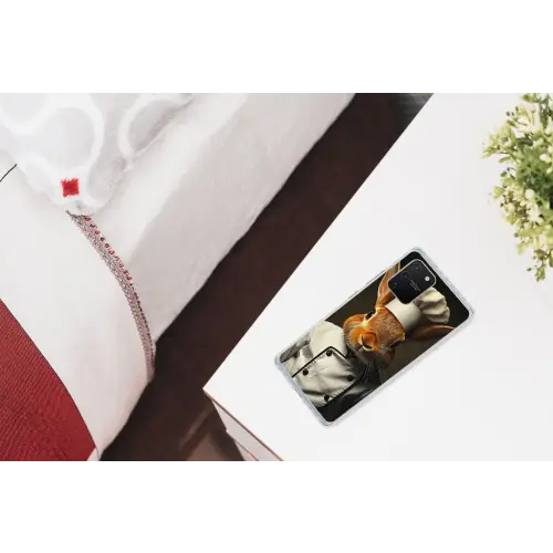 Konijn - Kok - Dier Telefoonhoesje Samsung Galaxy S10 Lite klein -kamerS10Lite