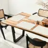 Textuur - Abstract - Beige Placemat vinyl groot 368 -zzsfeer4_Kitchenyeah-website
