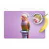 Papegaai - Koksmuts - Pilaar - Vogel Placemat vinyl groot -zzzproduct_Kitchenyeah-website