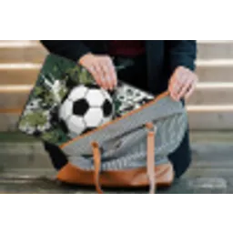 Voetbal - Verf - Spetters - Groen laptophoes neopreen klein -tas