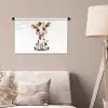 Koe - Baby dier - Boerderij dieren Wandkleed katoen klein -sfeer4