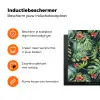 Bladeren - Bloemen - Jungle - Tropisch Inductie beschermer vinyl 3mm groot -zzzzzzz-td-ups