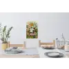 Planten - Natuur - Bloemen - Ernst Haeckel Muursticker klein -eettafel
