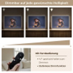 Tovenares - Magisch - Blauw - Toveren Light Box met batterij (Wandlamp) middel -USP_dimbaarDE