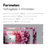 Dahlia - Bloem - Close up - Roze Muismat XXL klein -sfeer5