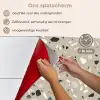 Terrazzo - Patroon - Groen keuken achterwand spatscherm klein 900 -spatscherm_NL