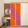 Cool - Paars - Oranje deurposter klein -sfeer3