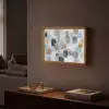 Abstract - Goud - Vormen Light Box met batterij (Wandlamp) middel -sfeer1