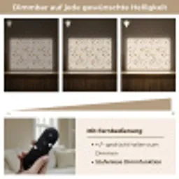 Vogels - Vliegen - Kleurrijk Light Box met batterij (Wandlamp) middel 907 -USP_dimbaarDE