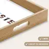 Schwester - Buchstaben-Collage Dienblad Rechthoek middel -USP_HandgreepDE