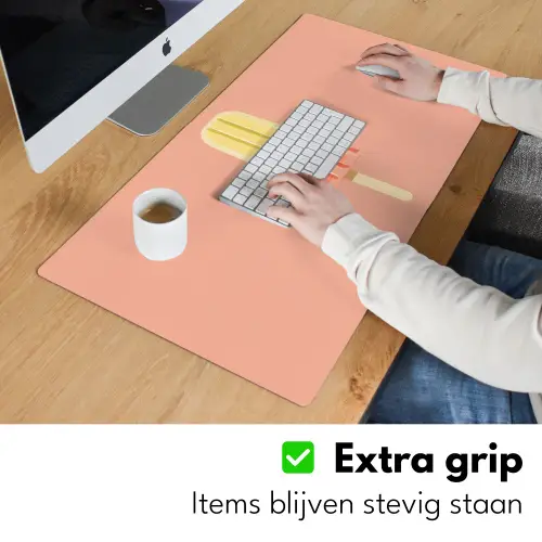 Waterijsje - Pasteltinten - Minimalistisch Muismat XXL klein -sfeer3