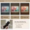 Tulpen - Lichtreflecties - Kleurverloop Light Box met batterij (Wandlamp) middel -USP_lichtkleurNL