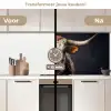 Stier - Kleurrijk - Hoorns keuken achterwand 2 middel -voor-na2_NL