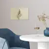 Dennentak - Naaldvormige bladeren - Lichtgroen poster papier klein -sfeer3