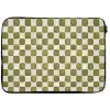Schaak - Patroon - Groen laptophoes neopreen klein 279 -zkaufland3dotto
