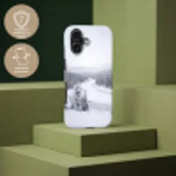 Rivier - Bevroren - Landschap - Winter Toughcase MagSafe Apple iPhone 17 klein -USP_PrintM_FR