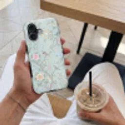 Vogel - Bloemen - Kleurrijk Toughcase MagSafe Apple iPhone 17 klein -Sfeer1M