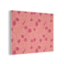 Weidebloemen - Romantisch - Roze PET vilt klein 837 -3d