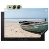 Boot - Zandstrand - Zee Inductie beschemer met haakjes klein -3d