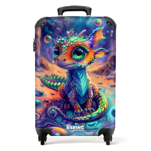 Sierlijke saffierdraak NBS - Handbagage koffer - Unisex middel -productfoto_recht