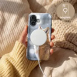 Vos - Sneeuwval - Portret - Winter - Sfeervol Toughcase MagSafe Apple iPhone 17 klein -USP_MagsafeV