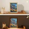 T-Rex - Voetbal - Stadion Light Box met kabel (Kinderlampje) klein -sfeer3_kind