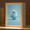 Monster - Blauw Light Box met kabel klein -zzz_3d_website