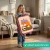 Dieren - Slapen - Samen Kinderkoffer - Roze klein -sfeer2_NL