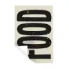 Japandi - Eten - Vintage - Decoratie Muursticker klein -3d