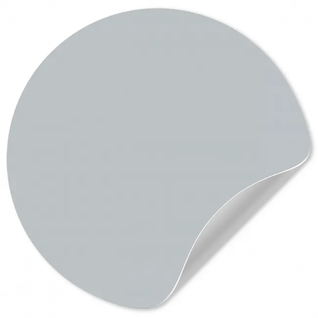 Interieur - Grijs - Licht Wandcirkel behangsticker klein 186 -3d