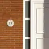 Beige - Marmer - Traditioneel Naambord Rond klein -sfeer3-rond-XS