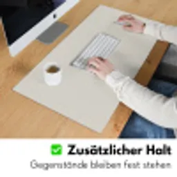 Grijs - Licht - Herfst Muismat XXL klein -ysfeer3_duits