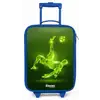 Groene neon omhaal in actie Kinderkoffer - Blauw klein -zz3dotto