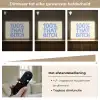 100% that bitch - Blauw - Wit Light Box met batterij (Wandlamp) middel -USP_dimbaarNL