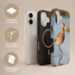 Vogel - Steltloper - Water - Natuur Toughcase MagSafe Apple iPhone 17 klein -USP_Lagen_DE