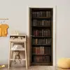 Boekenkast - Vintage - Bruin deurposter klein -sfeer4