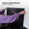 Portret - Paard - Donker Inductie beschemer met haakjes klein -ky-ophangen-de