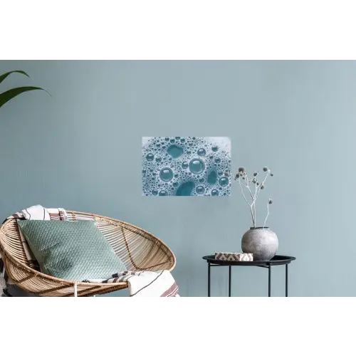 Schuim - Water - Textuur Muursticker klein -plant