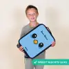 Kawai - Vogel - Blauw Kinderkoffer - Zwart klein -sfeer4_NL
