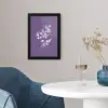 Tak - Sierlijk - Bladeren - Minimalistisch fotolijst zwart zonder passe partout klein -sfeer4