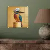 Ijsvogel - Pilaar - Koksmuts - Vogel plexiglas 5mm klein -sfeer3