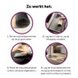 Eenden - Water - Mist - Natuur Inductie beschermer vinyl 3mm klein -zzzzzzz-cc-werking