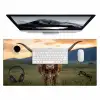 Longhorn - Landschap - Zonsondergang Muismat XXL klein -3d