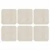Linnen - Textuur - Beige onderzetter kurk middel 366 -3d