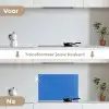 Roest - Blauw - Barsten - Verf keuken achterwand spatscherm klein 900 -voor_na_NL