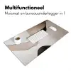 Contourlijnen - Abstracte landschap Muismat XXL klein -sfeer4